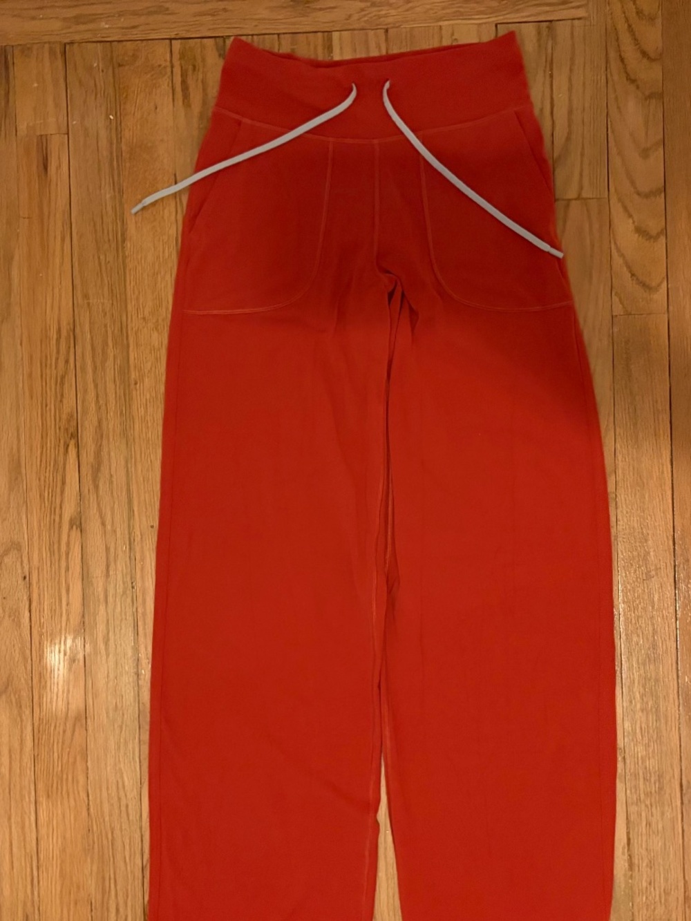 Lululemon oversized drawstring yoga pants.